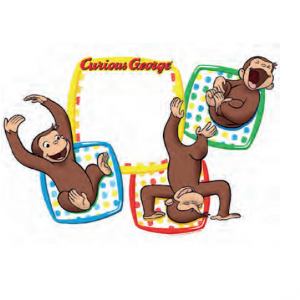 Edible Printed Cake Toppers - Licensed - Curious George